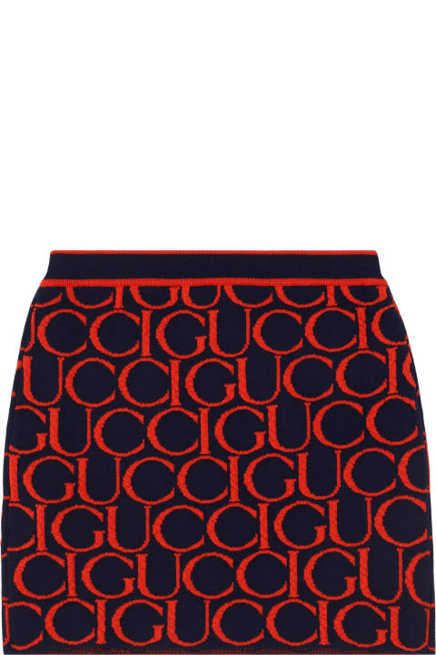 Gucci ملابس تحتية لـ أولاد Gucci Skirt For Girl