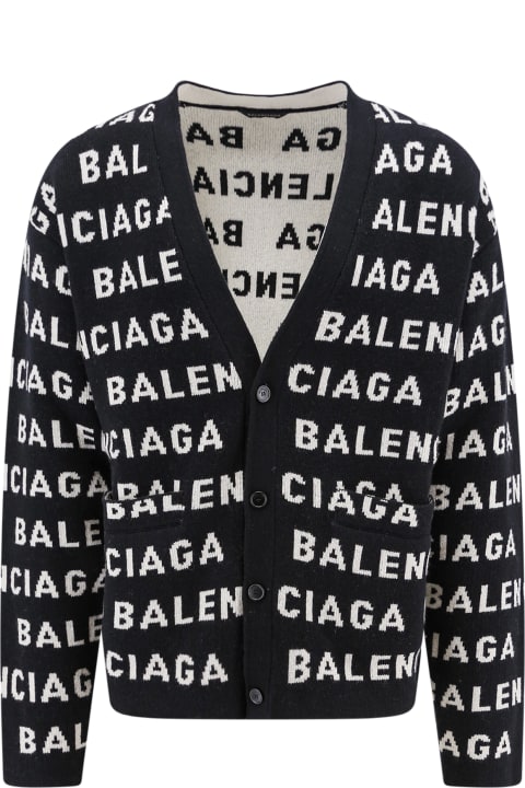 Sweaters for Men Balenciaga Cardigan