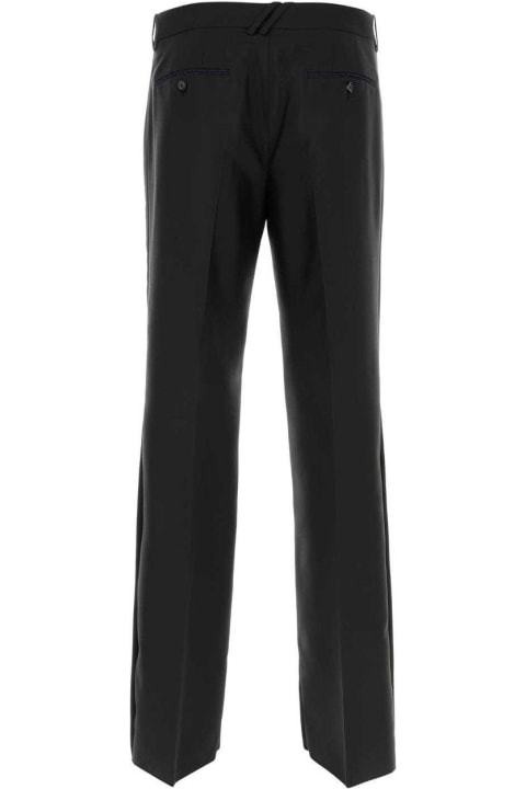 Burberry for Men Burberry Straight-leg Logo Charm Tailored Trousers
