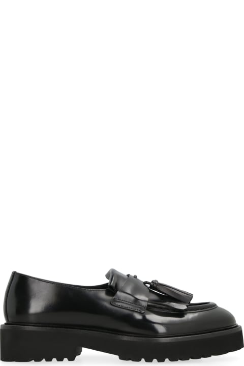 Doucal's Flat Shoes for Women Doucal's Leather Loafers
