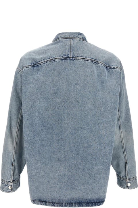 Coats & Jackets for Men Ami Alexandre Mattiussi Paris De C Ur Denim Overshirt