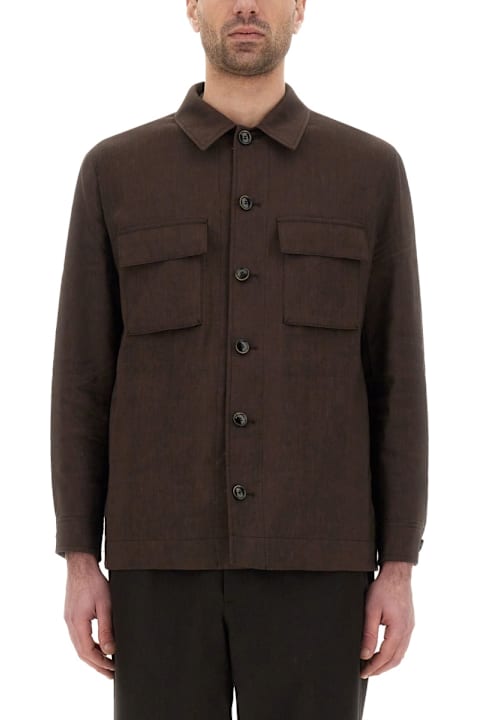 Hugo Boss Coats & Jackets for Men Hugo Boss Sovracamicia "l-corvin-2pp-251"