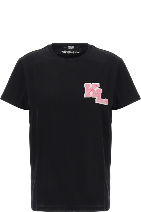 Fashion for Women Karl Lagerfeld Logo T-shirt