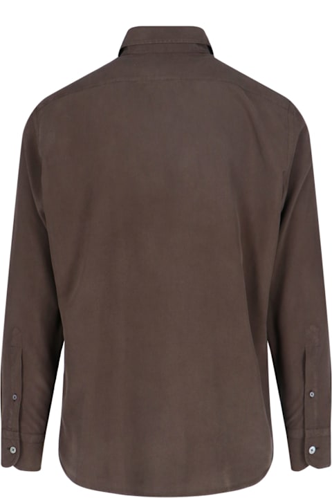 Zegna for Men Zegna Mulberry Silk Shirt