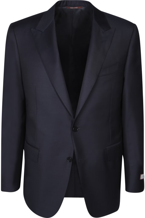 Suits for Men Canali Super 130's Blue Suit