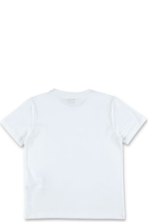 Homeware Golden Goose Kid - Silver Print Logo T-shirt