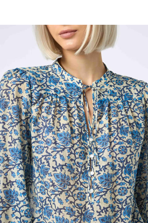 Homeware MC2 Saint Barth Woman Silk Voile Blouse Harper