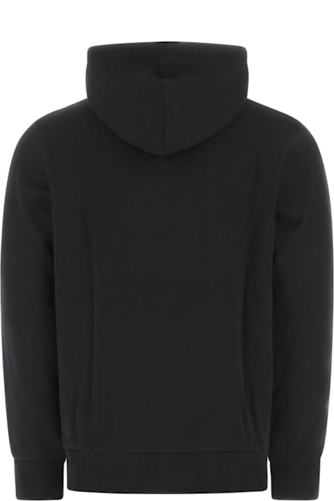 Carhartt Fleeces & Tracksuits for Men Carhartt Black Cotton Hooded Script Embroidery Sweat