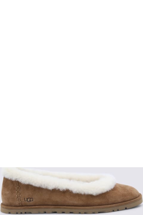 UGG Camel Flats