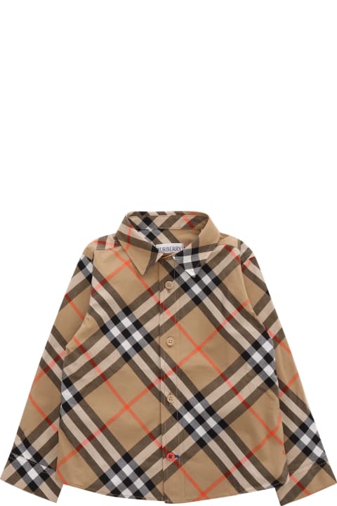 Burberry Shirts for Baby Boys Burberry Inf Boy Shirts