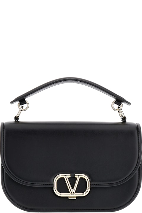 Sale for Women Valentino Garavani Black Leather Handbag