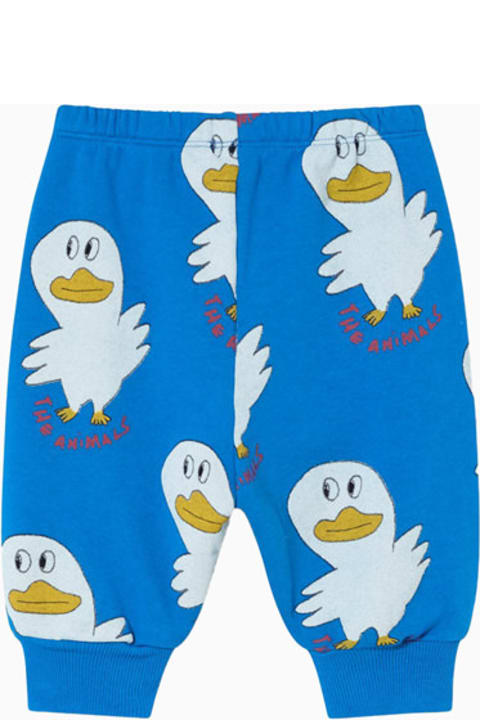Duck Print Fleece Pants