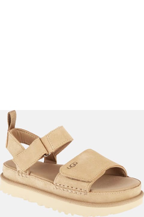 UGG for Kids UGG Sand Leather Goldenstar Sandals