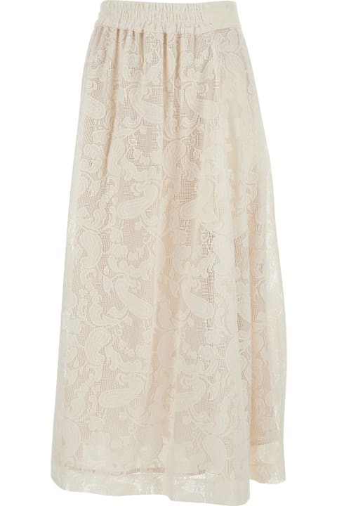 PT Torino for Men PT Torino Doris Lace Cotton Skirt