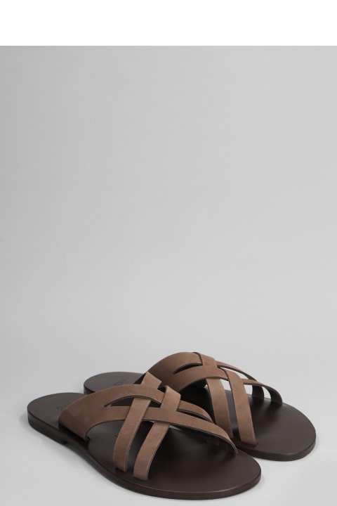 K.Jacques Other Shoes for Men K.Jacques Chill H Flats In Brown Leather