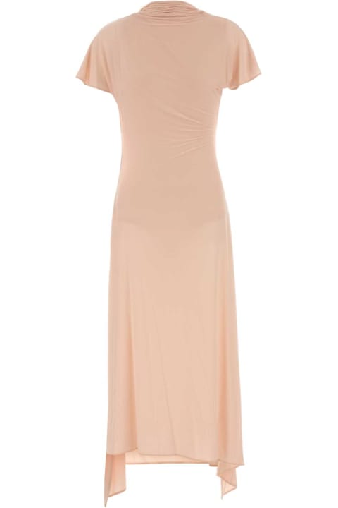Homeware Magda Butrym Pastel Pink Stretch Crepe Dress