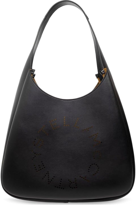 Bags for Women Stella McCartney Logo-perforated Medium Tote Bag