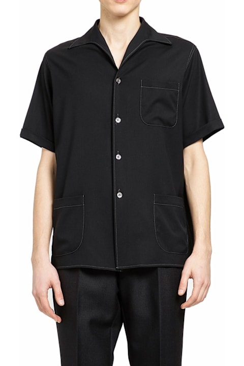 Maison Margiela for Men Maison Margiela Short-sleeve Wool Shirt