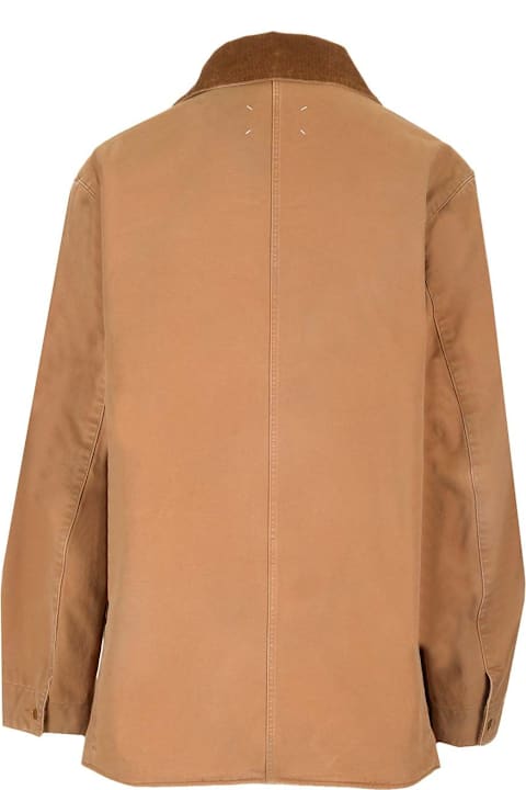 Maison Margiela Coats & Jackets for Men Maison Margiela Sportsjacket Beige