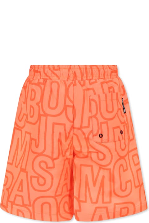 Homeware Marc Jacobs Orange Swim Shorts For Boy With Logo