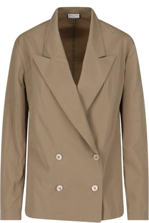 Dries Van Noten Coats & Jackets for Women Dries Van Noten Double-breasted Tailored Blazer