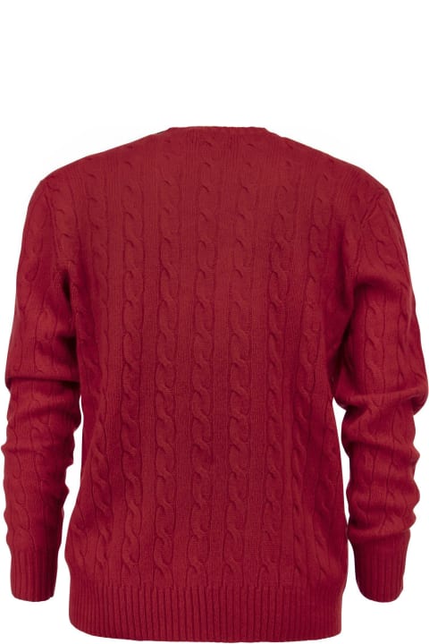 Homeware Polo Ralph Lauren Wool And Cashmere Cable-knit Sweater