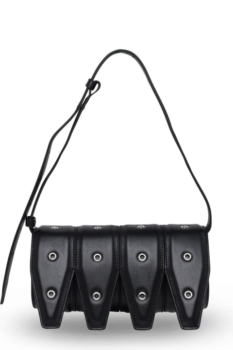 Fashion for Women YUZEFI Four Bag In Black Leather