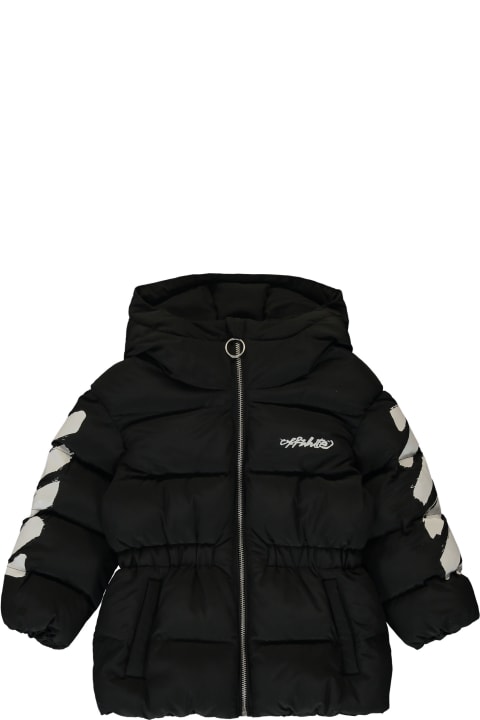 Fashion for Kids Off-White Full Zip Down Jacket