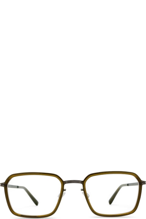 メガネ Mykita Mykita - LAURI - 720 a67 graphite peridot Mykita Lauri A67-graphite/peridot Glasses | italist, ALWAYS
