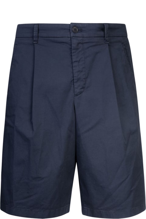 Giorgio Armani Pants for Men Giorgio Armani Elastic Waist Wide Leg Shorts