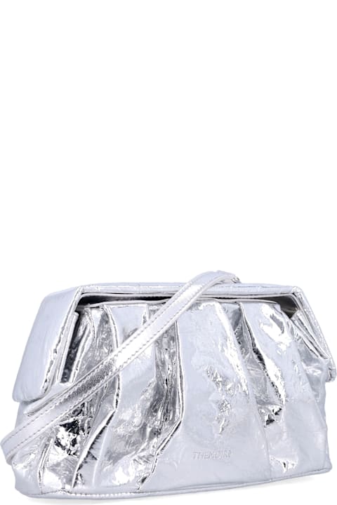 Homeware THEMOIRè Themoirè Afrodite Metallic Silver Clutch
