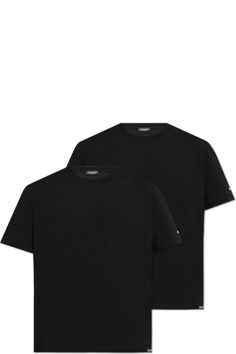 Fashion for Men Dsquared2 Pack Of Two Crewneck T-shirt