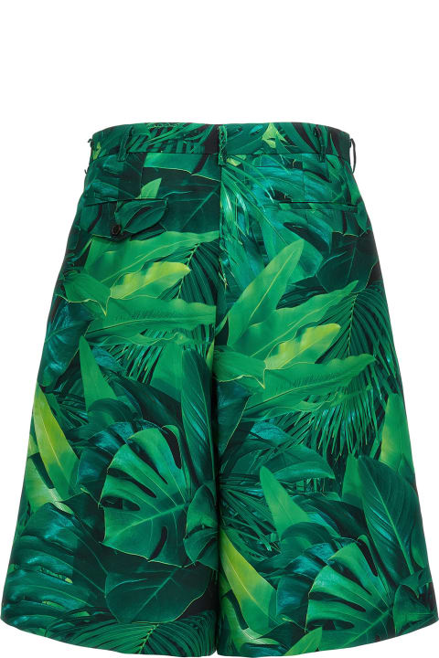 Comme Des Garçons Homme Plus for Men Comme Des Garçons Homme Plus 'foliage' Bermuda Shorts
