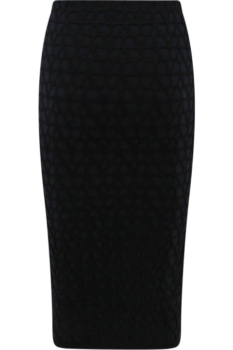 ウィメンズ Valentinoのスカート Valentino Toile Iconographe High-waist Midi Skirt