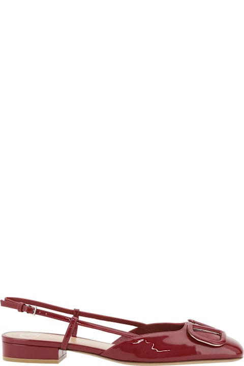أحذية مسطحة لـ السيدات Valentino Garavani Vlogo Ballerinas