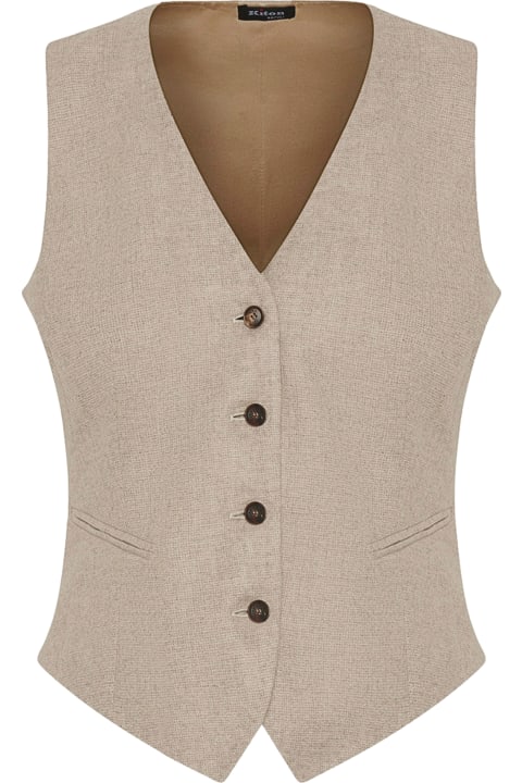 Kiton Coats & Jackets for Women Kiton Vest Cashmere