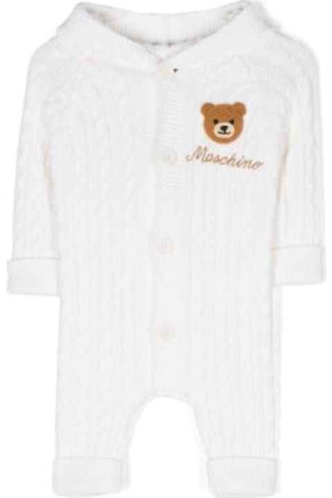 Bodysuits & Sets for Baby Boys Moschino Tutina Con Teddy Bear