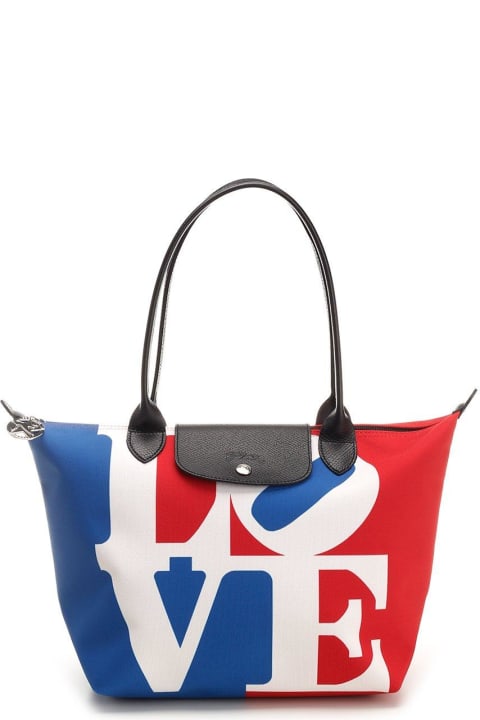 Fashion for Women Longchamp X Robert Indiana M Tote Bag