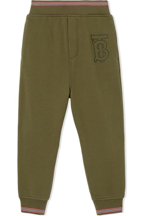 Burberry Sale for Kids Burberry Burberry Kids Trousers Green
