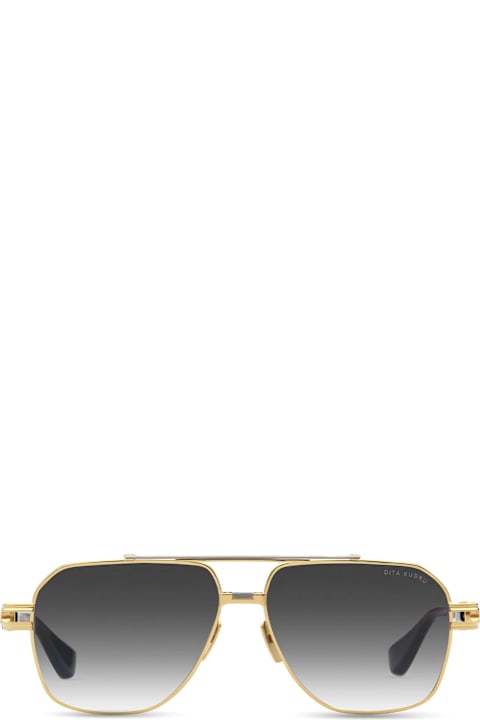 Dita Kids Dita Kudru - Yellow Gold / Antique Silver Sunglasses