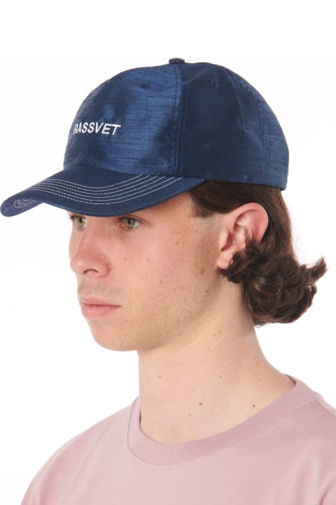 PACCBET Hats for Men PACCBET Logo 6-panel Cap Woven