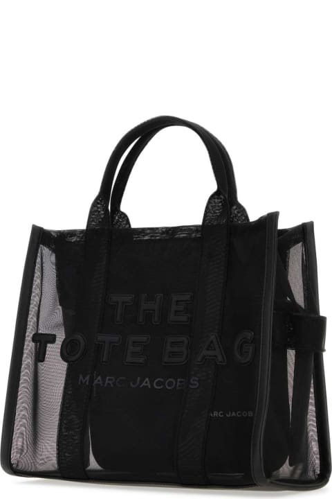 Sale for Women Marc Jacobs Black Mesh Medium The Tote Bag Handbag