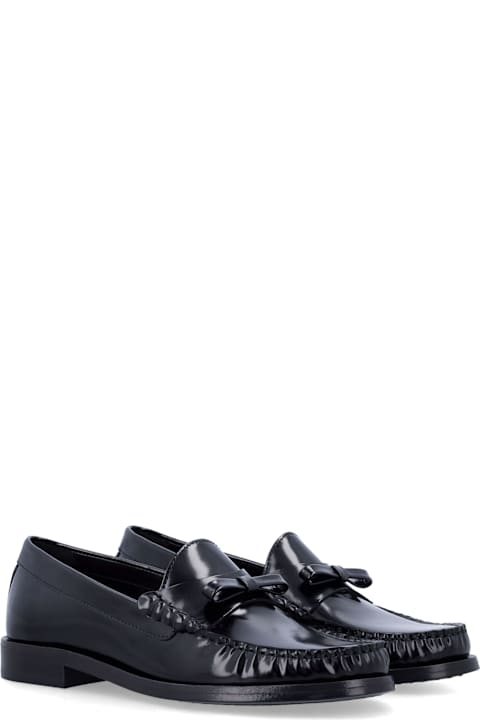 Stuart Weitzman Flat Shoes for Women Stuart Weitzman Lottie Bow Loafer