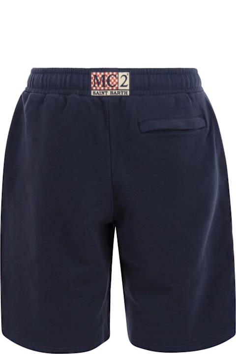 MC2 Saint Barth Pants for Men MC2 Saint Barth Randle - Cotton Fleece Bermuda Shorts