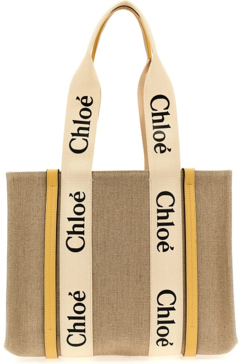 Chloé Bags for Women Chloé Woody Medium Tote Bag