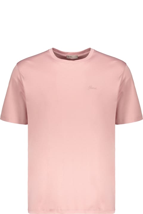 Homeware Herno Pink T-shirt With Short Sleeves, Casual Style