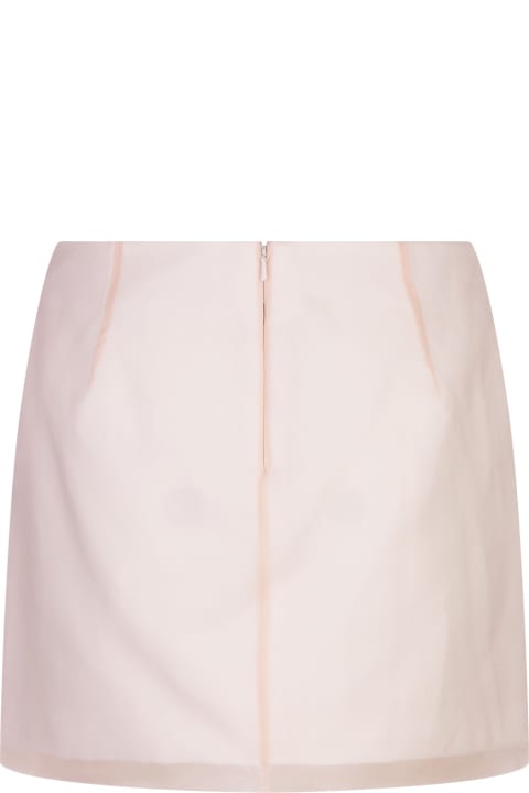 Skirts for Women SportMax White Adelchi1234 Miniskirt