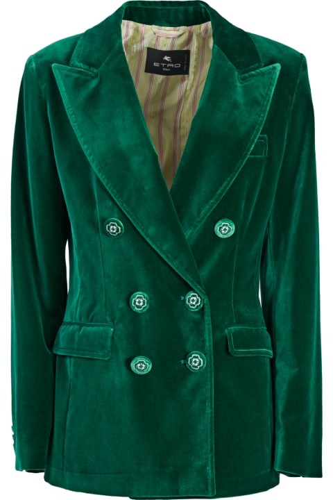 Fashion for Women Etro Etro Jackets Green