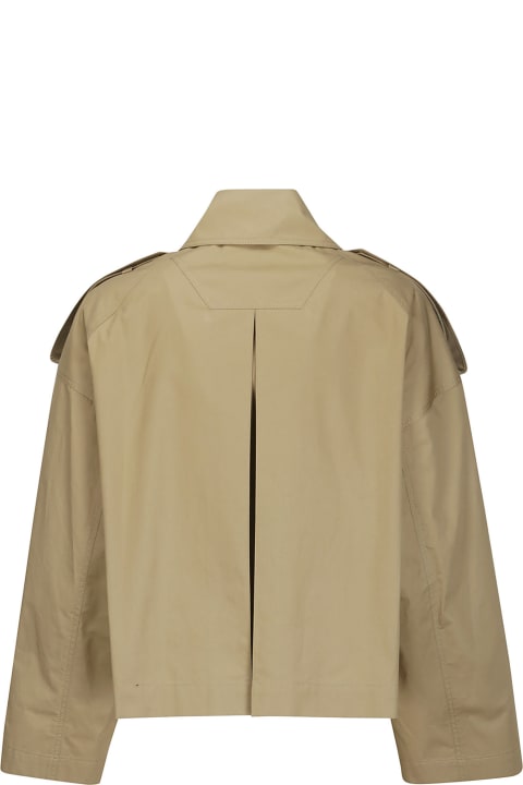 Fashion for Men Juun.J Cropped Trench Coat