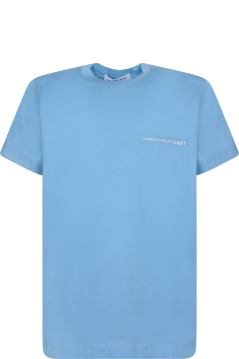 Comme des Garçons Shirt for Men Comme des Garçons Shirt Regular Fit Light Blue T-shirt